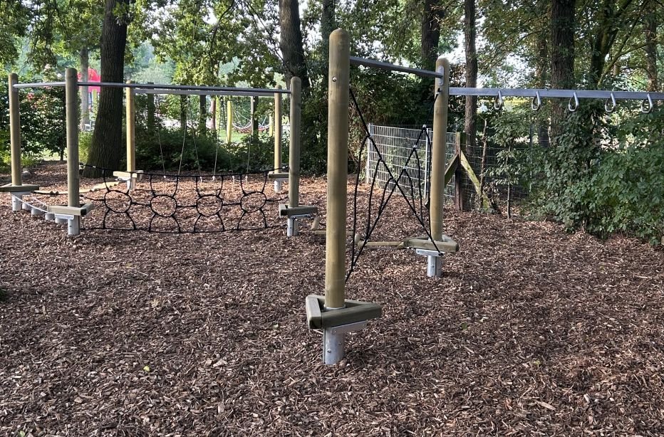 Niederseilgarten im Parkteil Nord